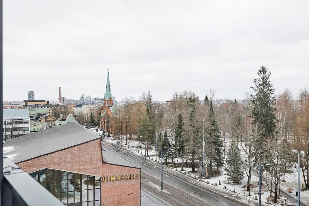 Rauhallinen Kolmio Omalla Saunalla Tampereen Keskustassa Exterior photo